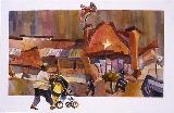 Patricia Barnett watercolors, Walmart Shopper