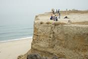 Alan Flattman, pastel workshop, plein air painting, Popular Beach, Half Moon Bay, CA,  Society of Western Artists