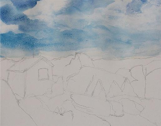 Sky Wash Image