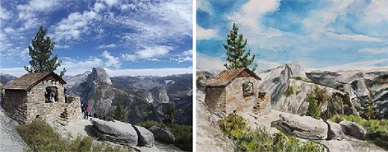 Reference & Painting Image